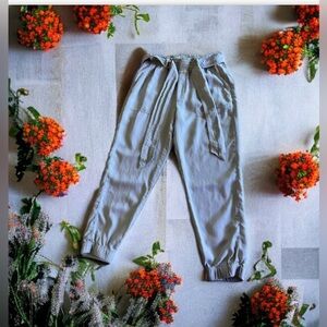 ABERCROMBIE & FITCH | Belted Utility Joggers NWT Size M Cotton